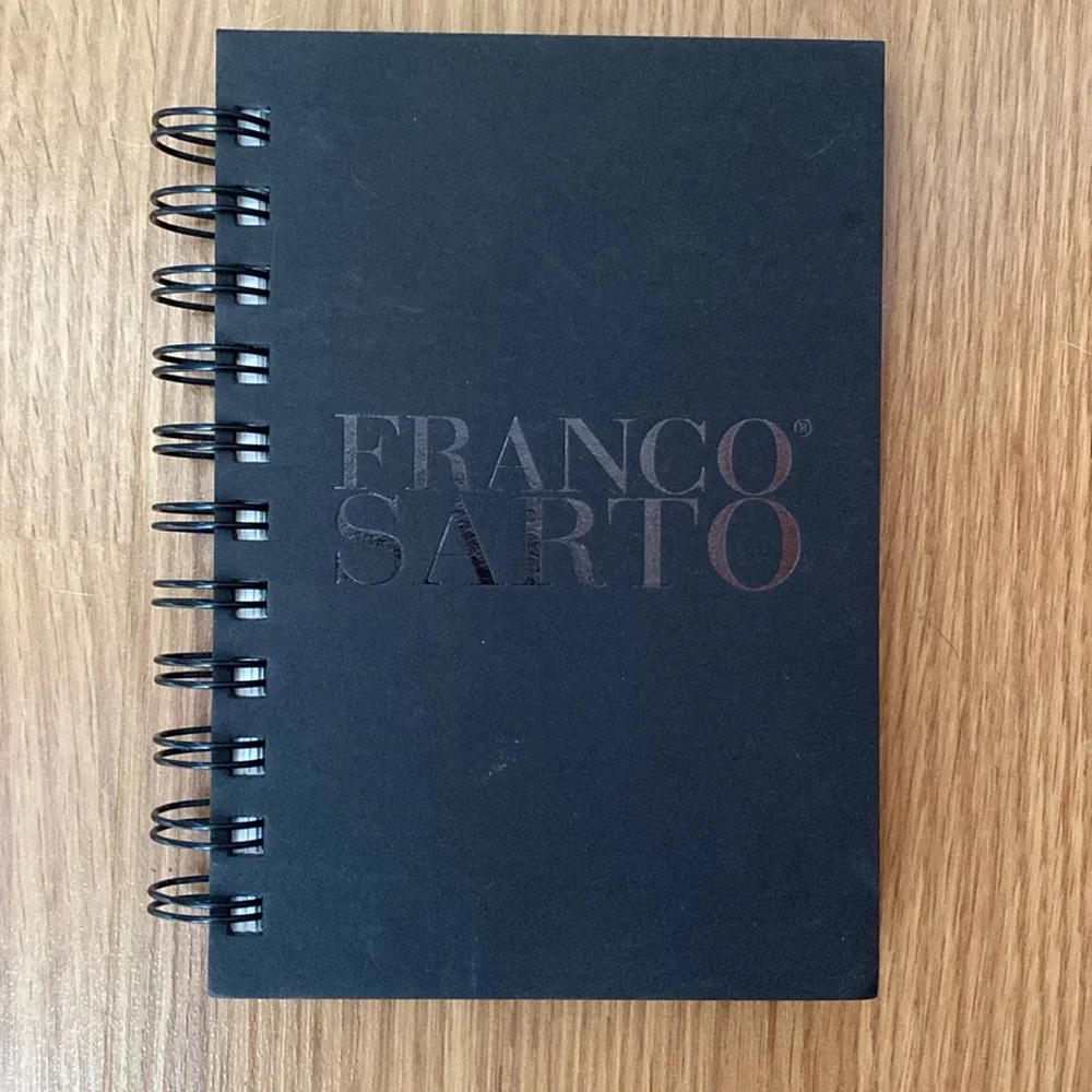 ❤️ Franco Sarto Spiral Journal Notebook NWOT